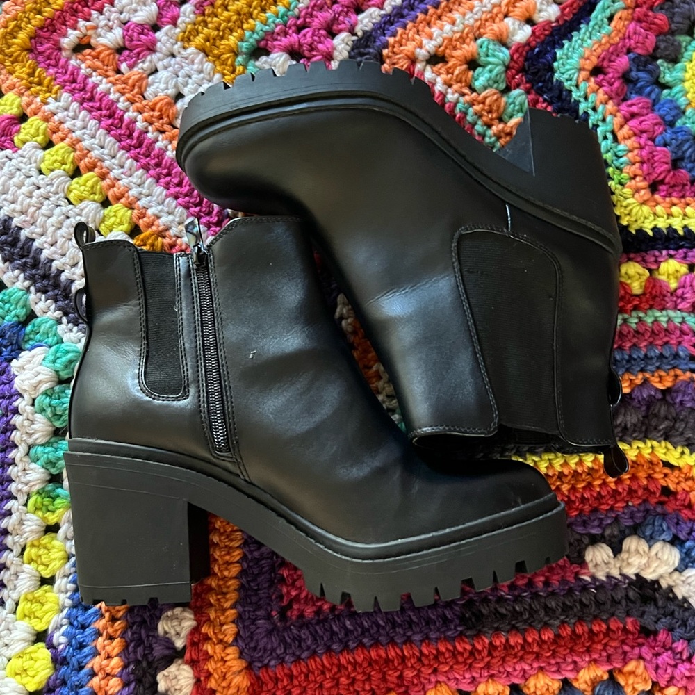 Torrid Black Heeled Boots
